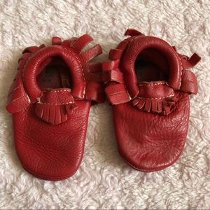 Red FP Moccasins